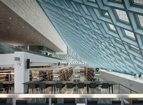 西雅圖中央公共圖書館設計