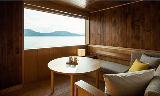 來一場漂浮之旅—瀨戶內海海上移動旅館