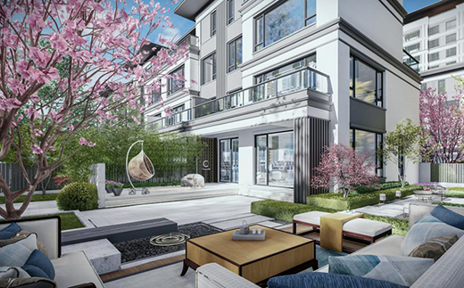 為美好而來，用輕奢空間設計創建文安孔雀城御湖上院